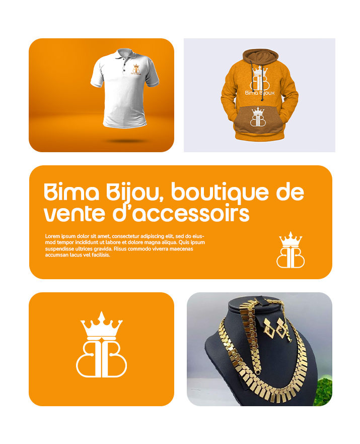 Identité visuelle Bima Bijoux